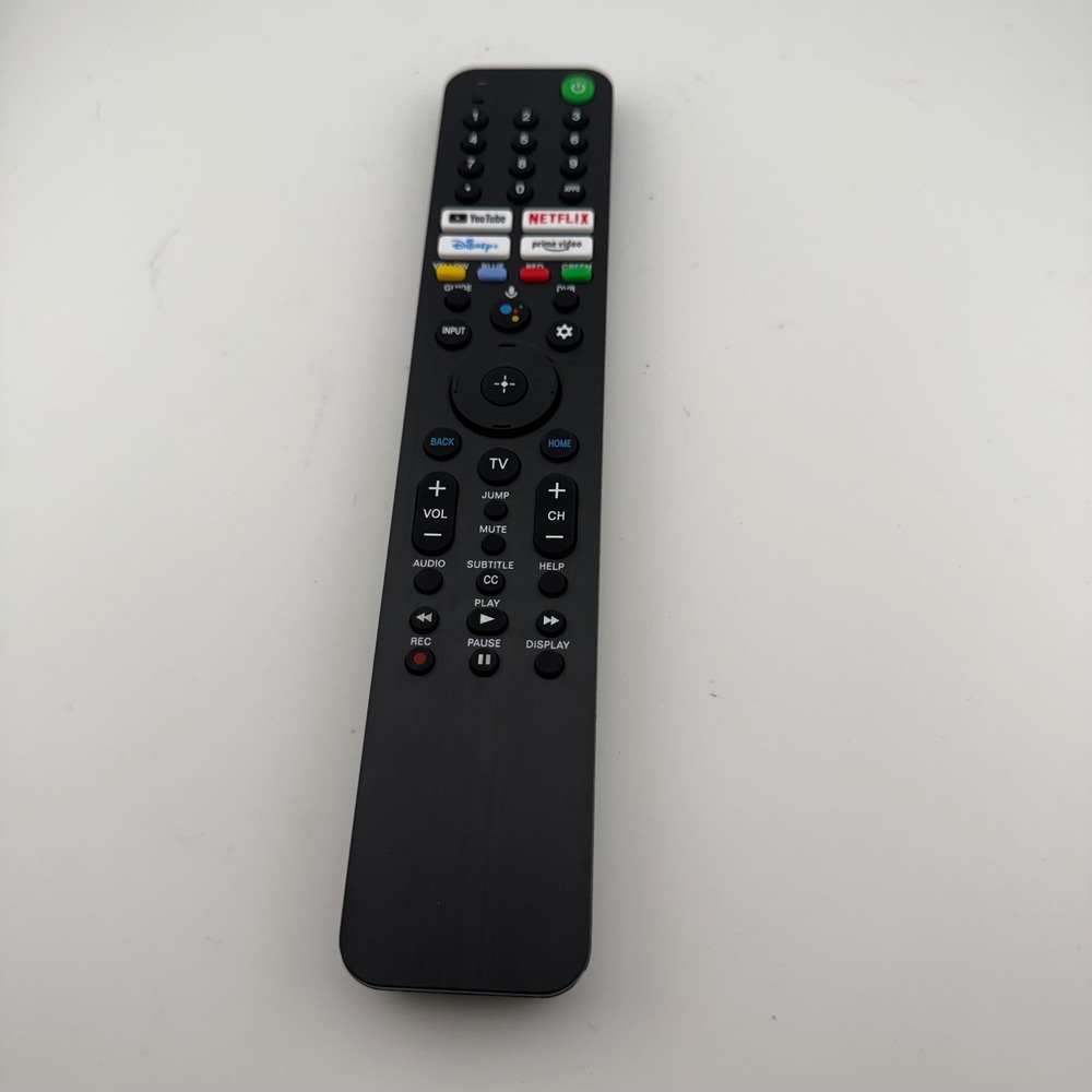 Sony Voice Remote Control RMF-TX520U Black Smart TV YouTube Netflix Disney+